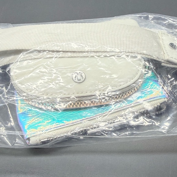 lululemon athletica Handbags - Lululemon Dual Pouch Wristlet Iridescent & Bone O/S NWT